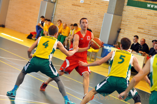Tomas Markevičius - naudingiausias Užpalių komandos krepšininkas (31,1 n.b.)