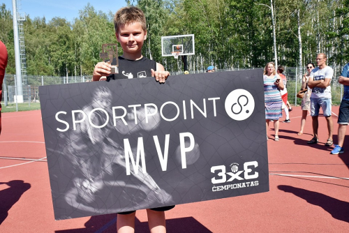 Kartais prizas būna didesnis už laimėtoją! Armandas Bukelskis tapo Sportpoint MVP laureatu U11 amžiaus grupėje
