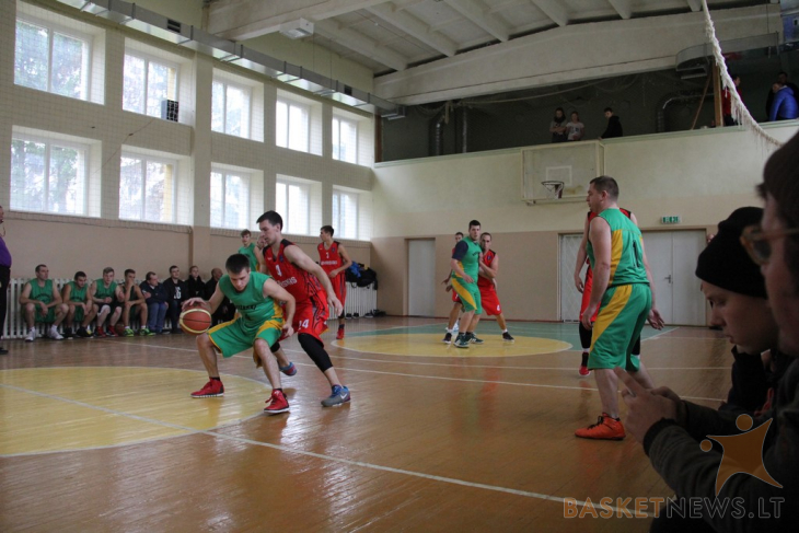 Tomo Zalecko gynyba prieš Partizanų komandos įžaidėją