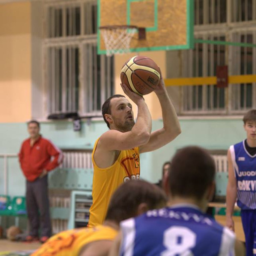 Renatas Jegorovas buvo rezultatyviausias Obelių komandos krepšininkas