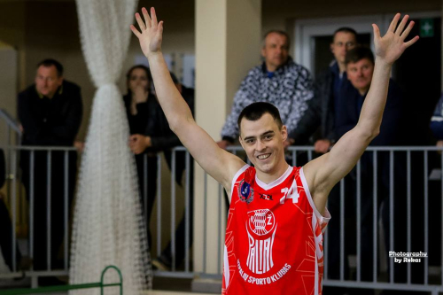 Tomas Mackonis žaidė puikiai ir per rungtynes surinko 38 taškus Tomas Mackonis žaidė puikiai ir per rungtynes surinko 38 taškus