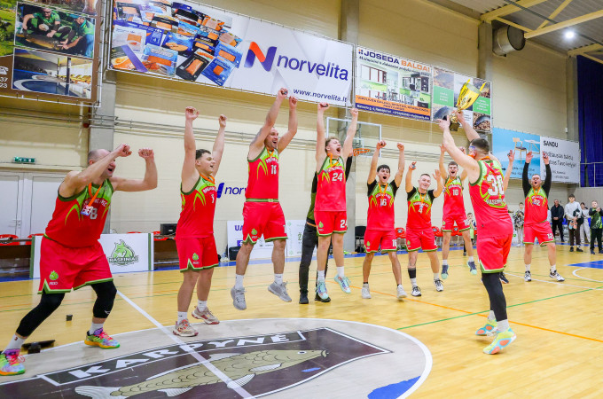 Pirmą kartą istorijoje čempionų žiedus iškovojo Raseiniai